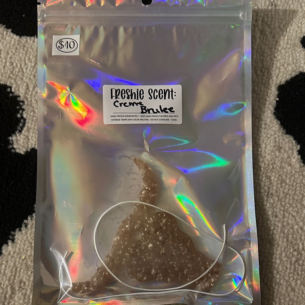 Freshie Scent Creme Brulee Air Freshener